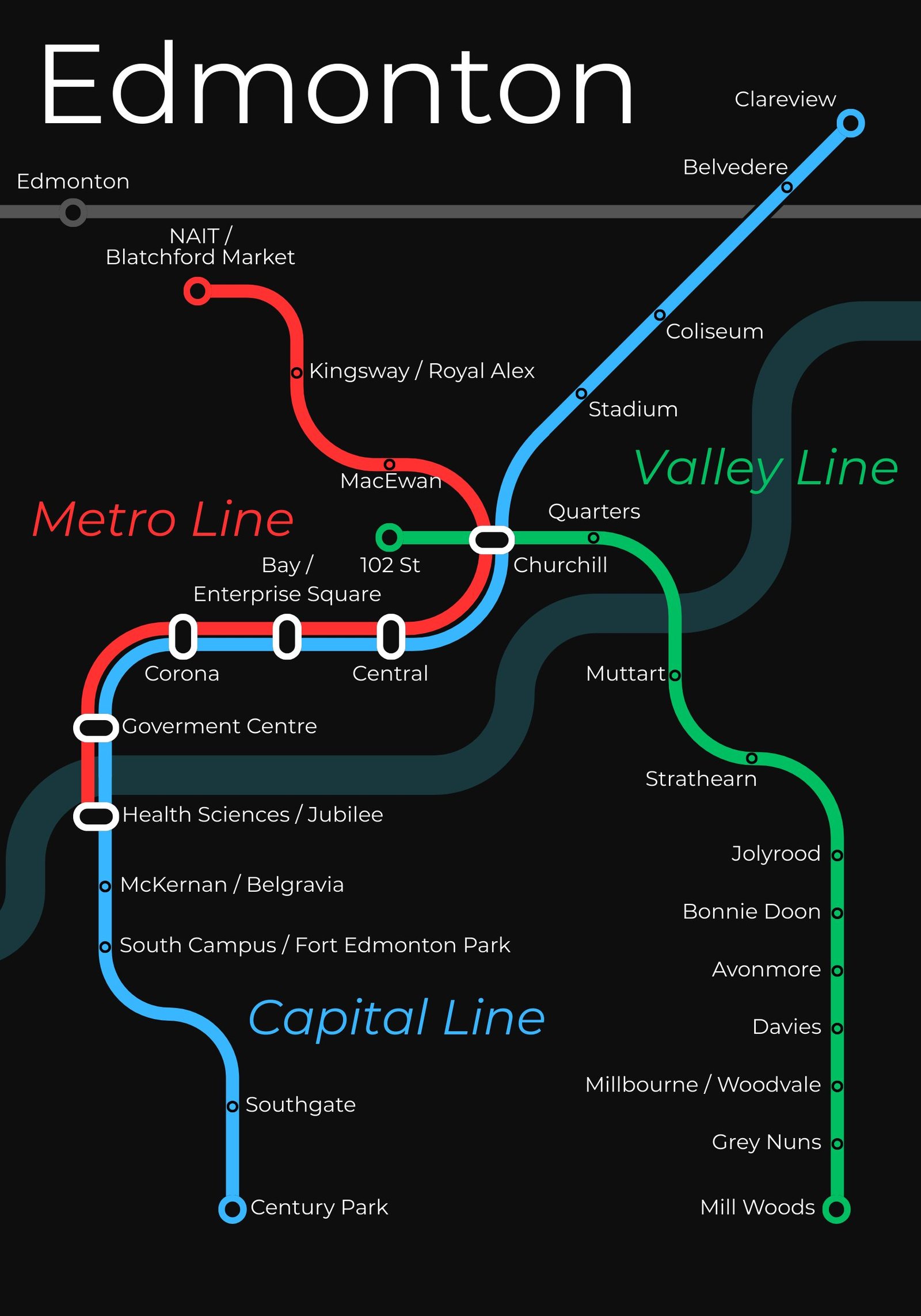 Metliner 的愛民頓路線圖