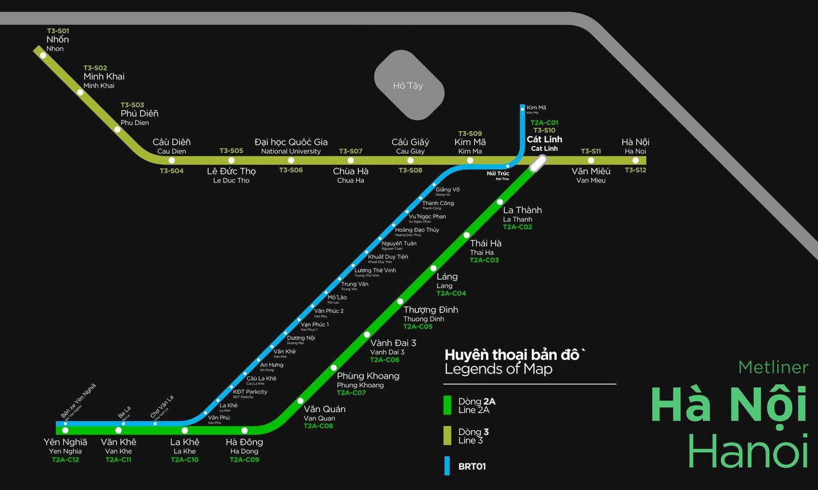 Metliner 的河內路線圖
