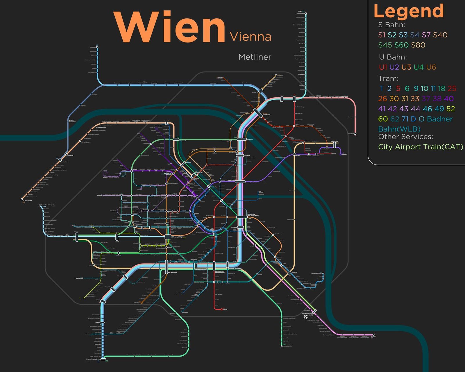 Metliner 的維也納路線圖