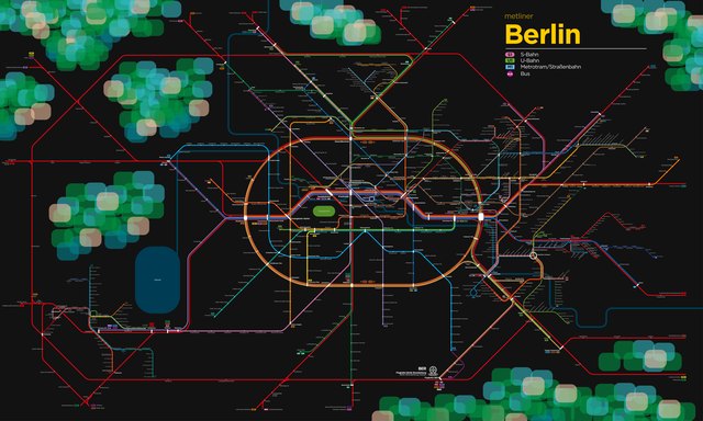 Berlin metro map