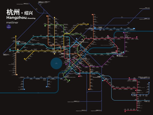 Hangzhou metro map