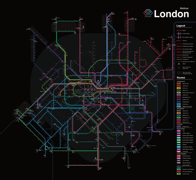 London metro map